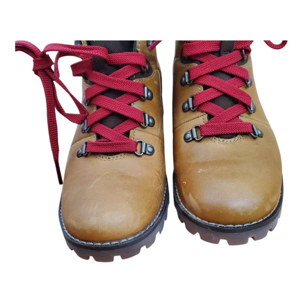 Timberland Ellendale Mid Hiker Waterproof Chukka Boots 6.5 Wheat Tan - Picture 3 of 9
